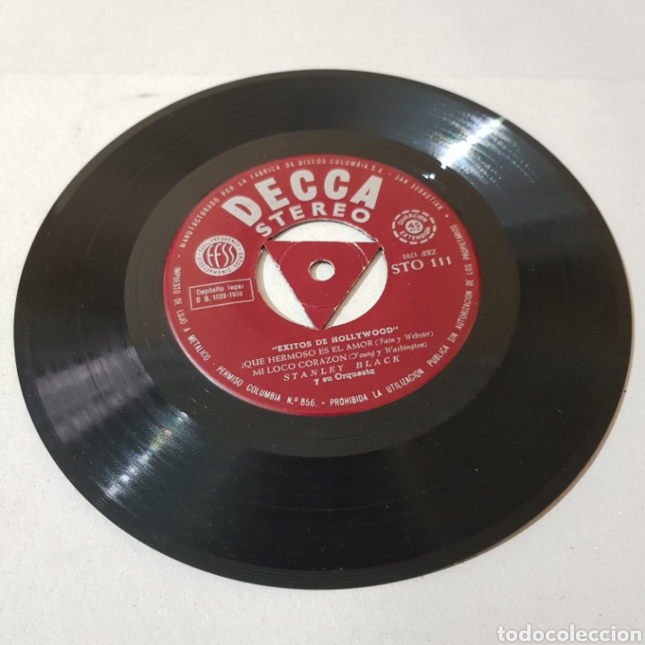 Discos de vinilo: STANLEY BLACK SU PIANO Y SU ORQUESTA - EXITOS DE HOLLYWOOD - Foto 4