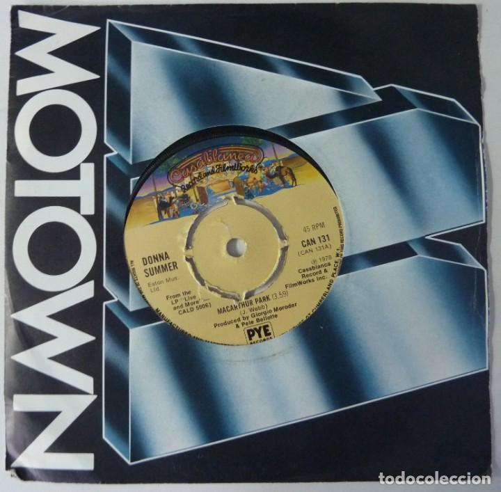 Discos de vinilo: DONNA SUMMER //MACARTHUR PARK // 1978 // PROMO // SINGLE - Foto 1