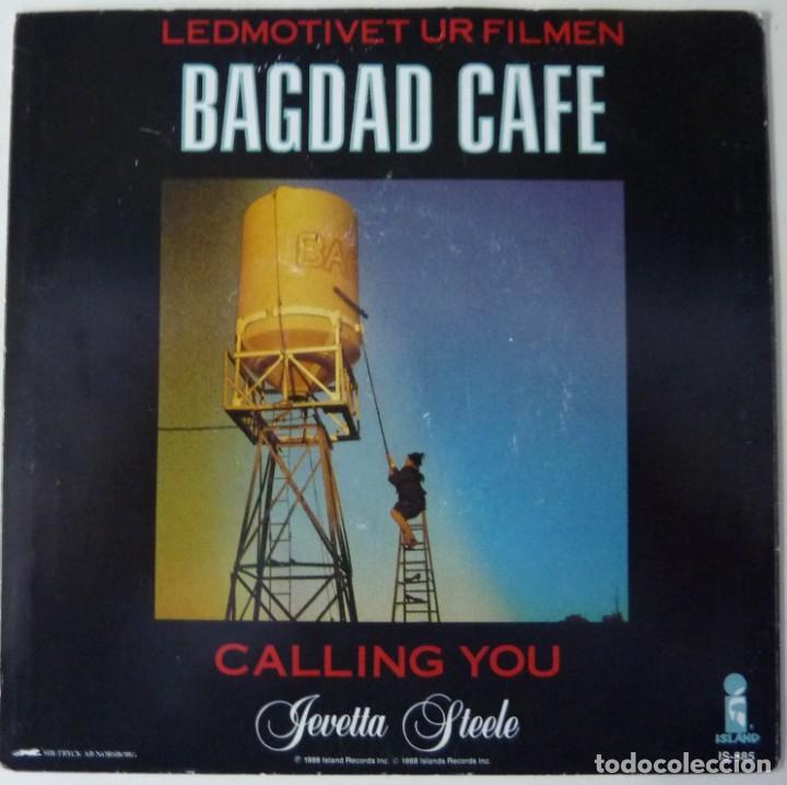 Discos de vinilo: BAGDAD CAFE // CALLING YOU // 1988 // SINGLE - Foto 1