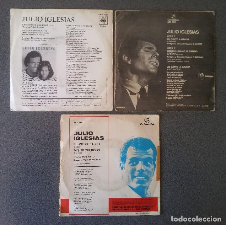 Discos de vinilo: Lote vinilos Eps Julio Iglesias - Foto 3 - 195192120