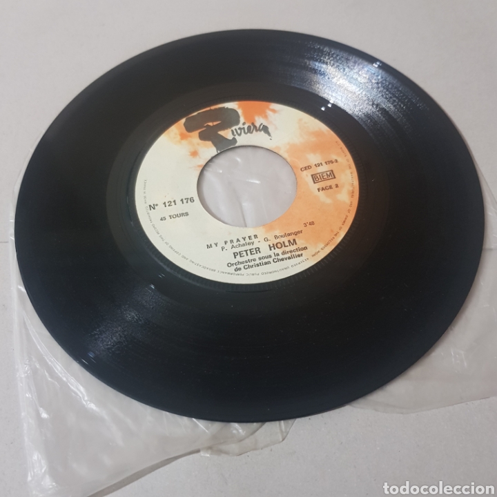 Discos de vinilo: PETER HOLM - MONIA - MY PRAYER - RIVERA - Foto 3