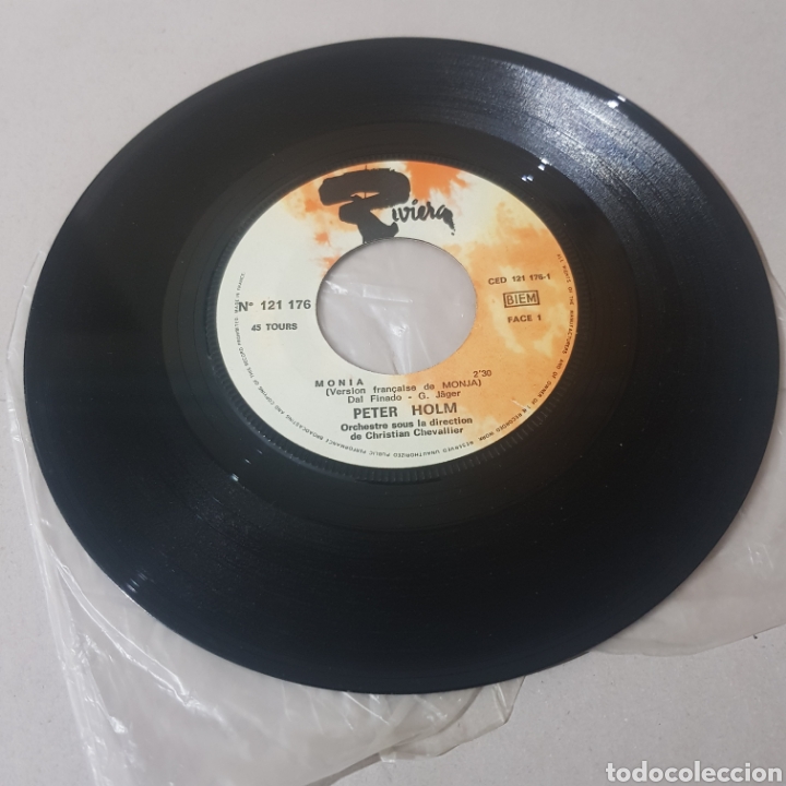 Discos de vinilo: PETER HOLM - MONIA - MY PRAYER - RIVERA - Foto 4