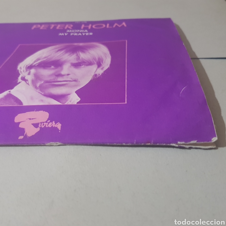 Discos de vinilo: PETER HOLM - MONIA - MY PRAYER - RIVERA - Foto 5