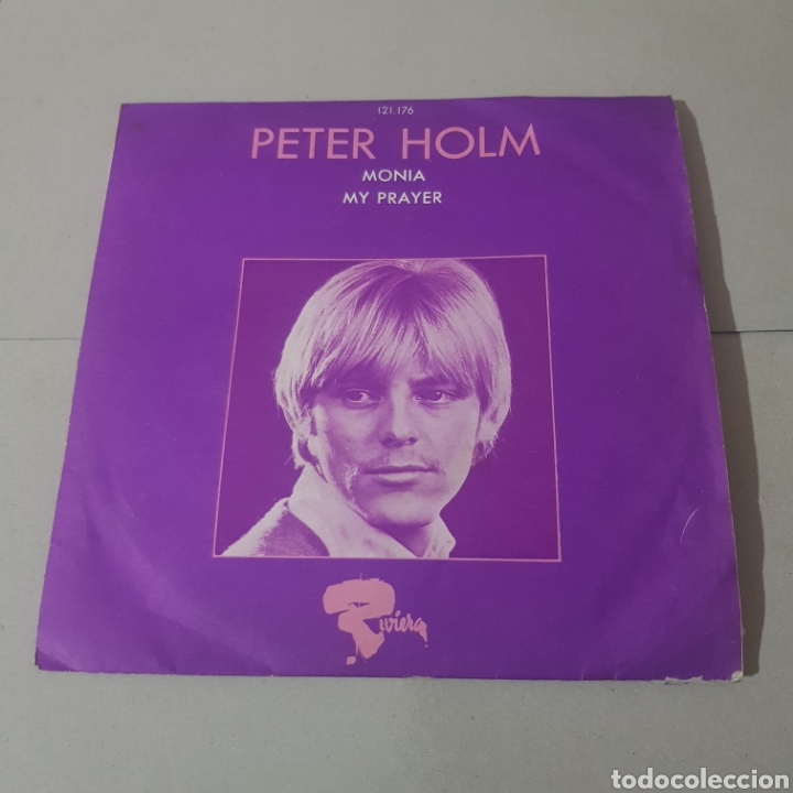 Discos de vinilo: PETER HOLM - MONIA - MY PRAYER - RIVERA - Foto 6