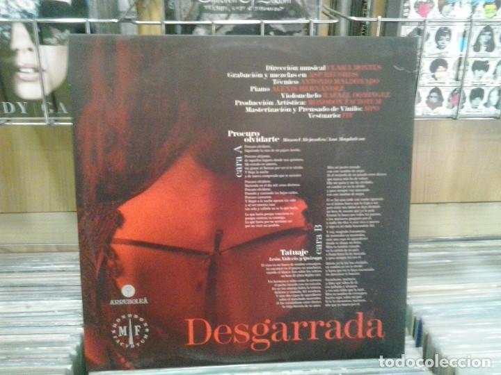 Discos de vinilo: Clara Montes. Desgarrada. Arrebole&aacute; 2007 -- LP - Foto 2