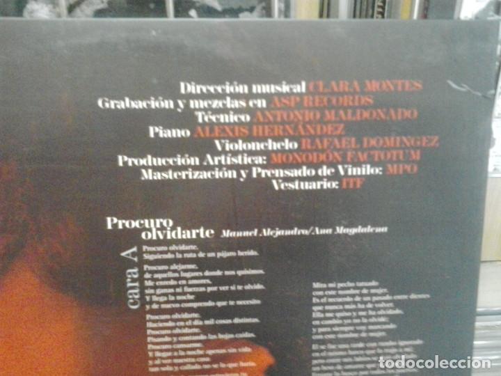 Discos de vinilo: Clara Montes. Desgarrada. Arrebole&aacute; 2007 -- LP - Foto 3