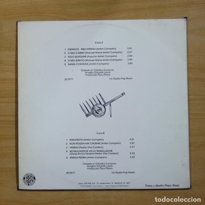 Discos de vinilo: O CARRO - MANIFESTO - GATEFOLD - LP - Foto 2
