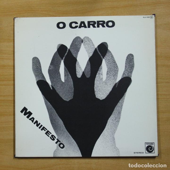 Discos de vinilo: O CARRO - MANIFESTO - GATEFOLD - LP - Foto 1