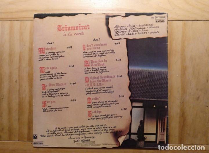 Discos de vinilo: Triumvirat &lrm;&ndash; &Agrave; La Carte Brasil 1978 - Foto 5