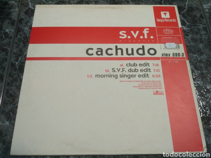 Discos de vinilo: S.V.F. - Cachudo - Foto 2
