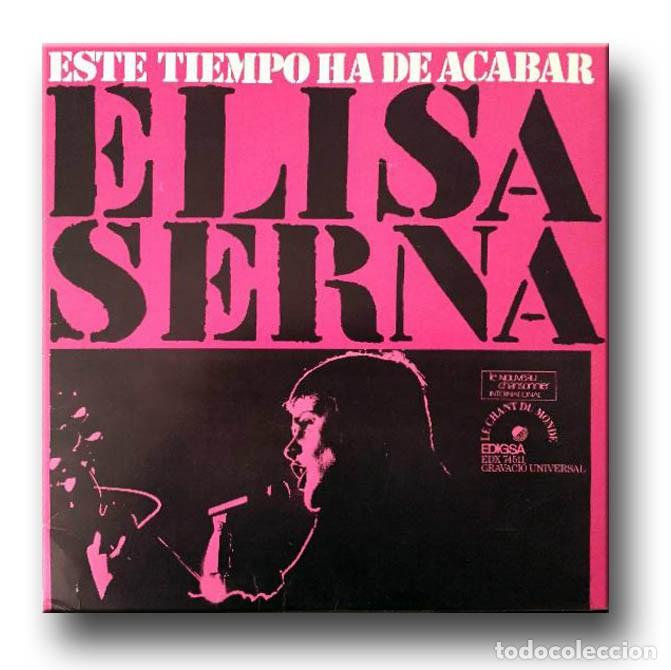 Discos de vinilo: Elisa Serna - Este tiempo ha de acabar - Foto 1