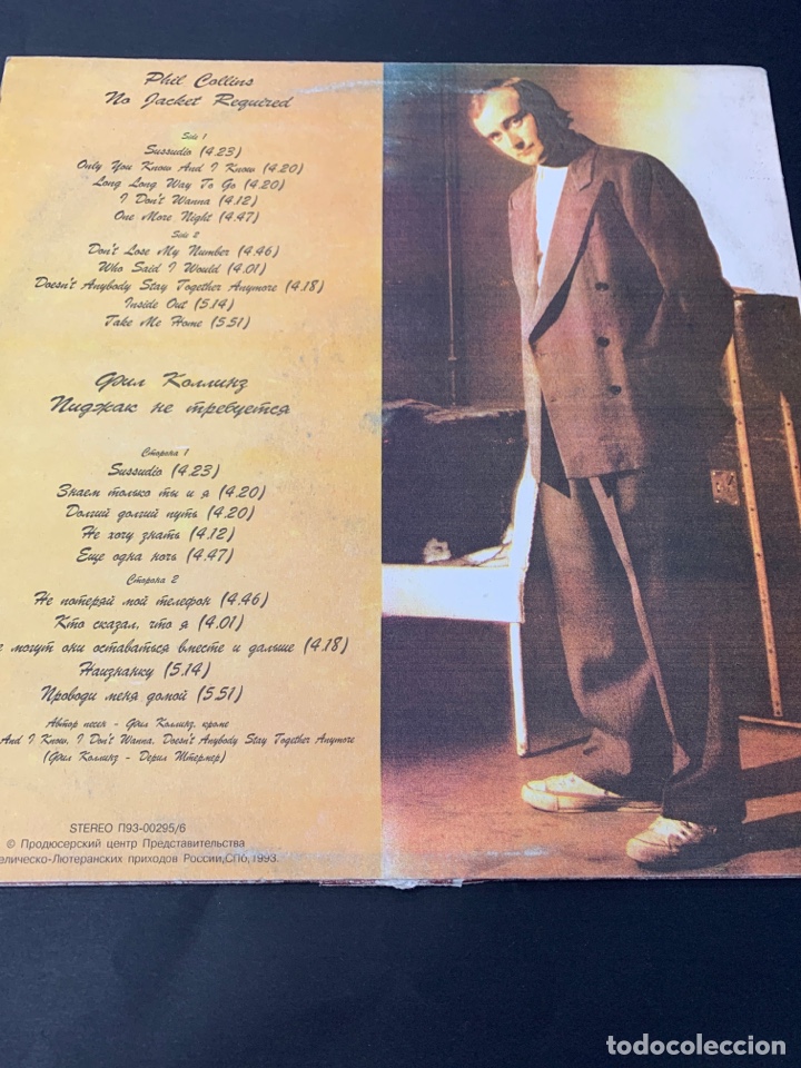 Discos de vinilo: (VIN541) PHIL COLLINS ( vinilo Segunda mano ) - Foto 2