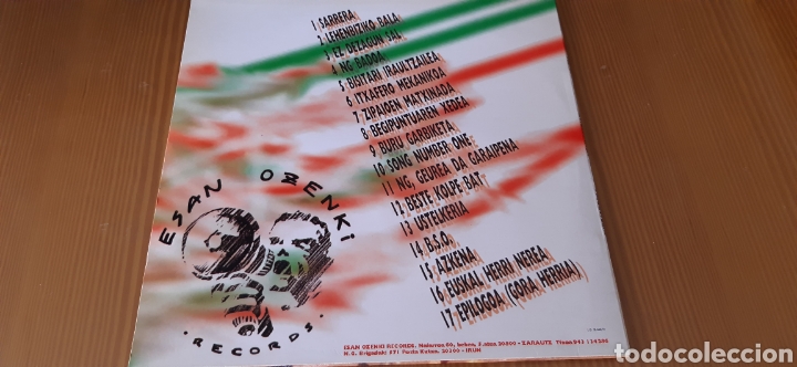 Discos de vinilo: Disco vinilo LP NEGU GORRIAK - Foto 2