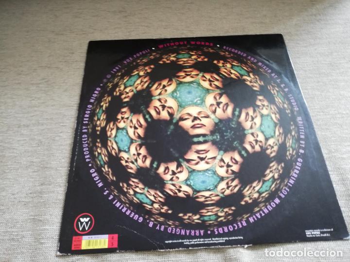 Discos de vinilo: Without words-back again (everybody dance). m&aacute;xi - Foto 2