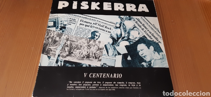 Discos de vinilo: Disco vinilo LP PISKERRA - Foto 1