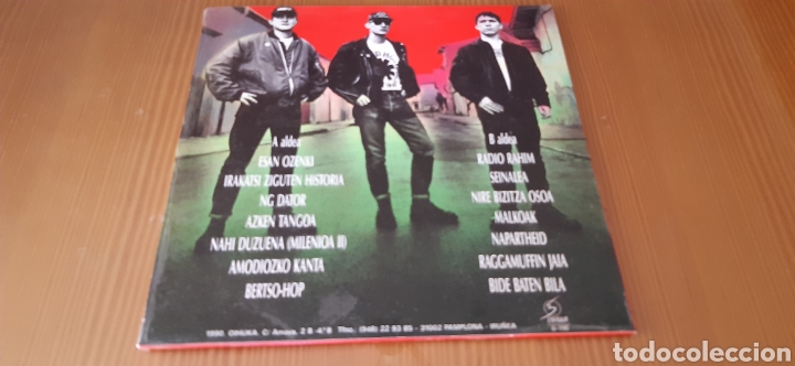 Discos de vinilo: Disco vinilo LP NEGU GORRIAK - Foto 2