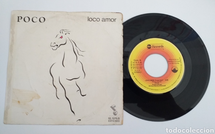 Discos de vinilo: Vinilo single - Poco - Loco Amor 1979 - Foto 1