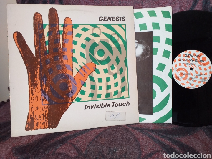 Discos de vinil: GENESIS INVISIBLE TOUCH ESPAÑA 1986