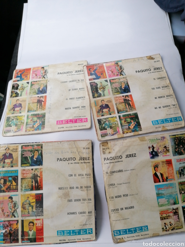 Discos de vinilo: Lotes Paquito Jerez - Foto 2