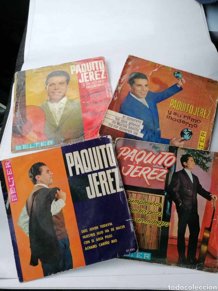 Discos de vinilo: Lotes Paquito Jerez - Foto 1