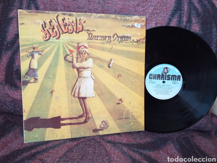 Discos de vinilo: GENESIS NURSEY CRYME ESPA&Ntilde;A - Foto 1