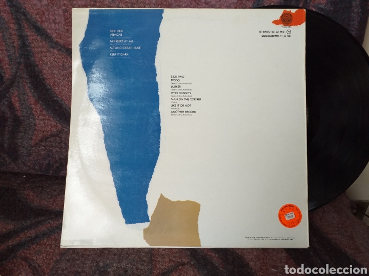 Discos de vinilo: GENESIS ABACAB VERTIGO ESPA&Ntilde;A 1981 - Foto 3