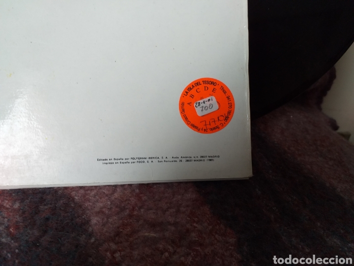 Discos de vinilo: GENESIS ABACAB VERTIGO ESPA&Ntilde;A 1981 - Foto 4