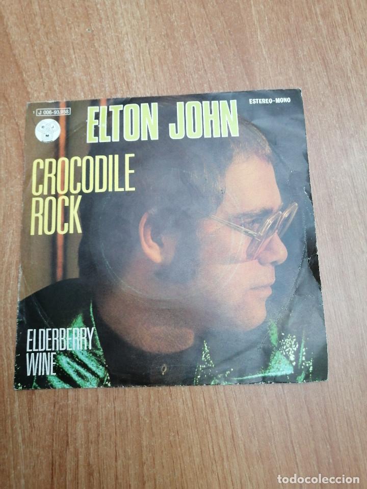 disco elton john - crocodile rock - Compra venta en todocoleccion