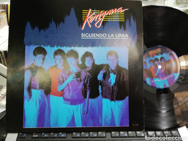 Vinyl records: Kerigma lp siguiendo la l&iacute;nea pop rock M&eacute;xico 1986 firmado por ellos