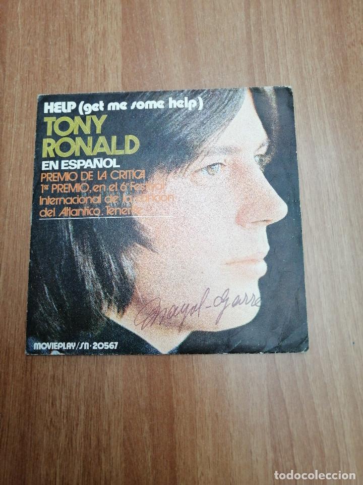 Discos de vinilo: DISCO TONY RONALD - EN ESPA&Ntilde;OL - Foto 1