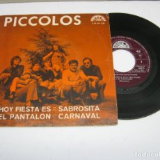 Discos de vinilo: PICCOLOS RARO SINGLE PROMO EP 45 RPM DE LA CASA BERTA DE 1972 . Lote 195431048