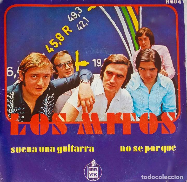 Discos de vinilo: LOS MITOS, SUENA UNA GUITARRA. SINGLE - Foto 1