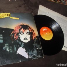 Discos de vinilo: NINA HAGEN LP. UNBEHAGEN MADE IN SPAIN. 1980.