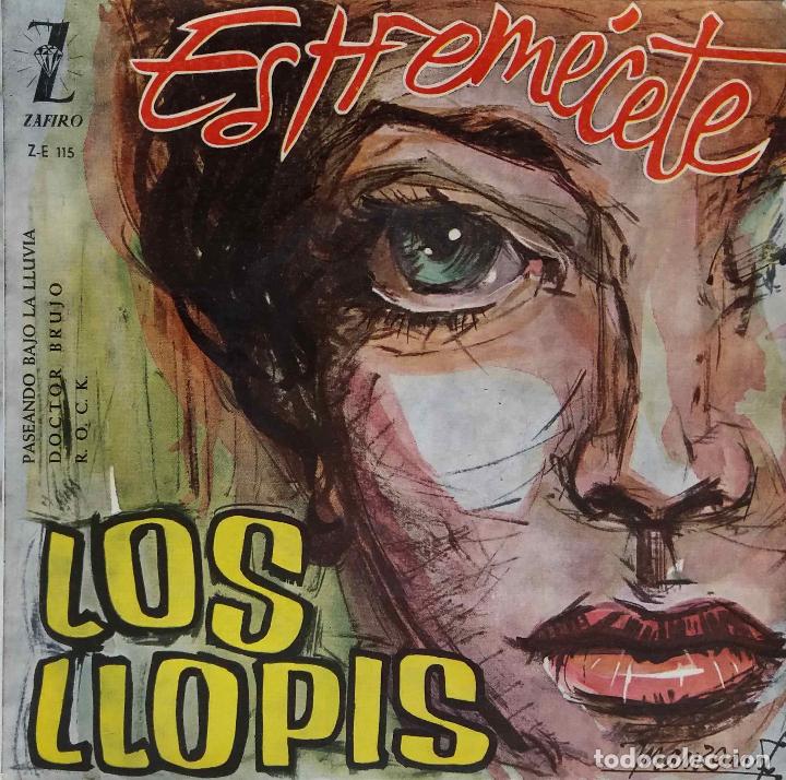 Discos de vinilo: LOS LLOPIS. ESTREM&Eacute;CETE. EP ESPA&Ntilde;A - Foto 1