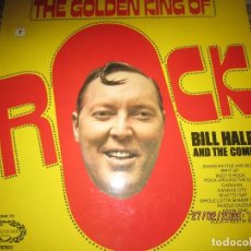 Discos de vinilo: BILL HALEY - THE GOLDEN KING OF ROCK LP - EDICION INGLESA - HALLMARK 1971 - STEREO - MUY NUEVO 5. Lote 195468687