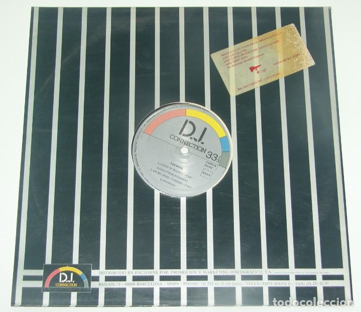 Discos de vinilo: TAVARES - CEST LA VIE + 2 - D.J. CONNECTION 1987 - Foto 2
