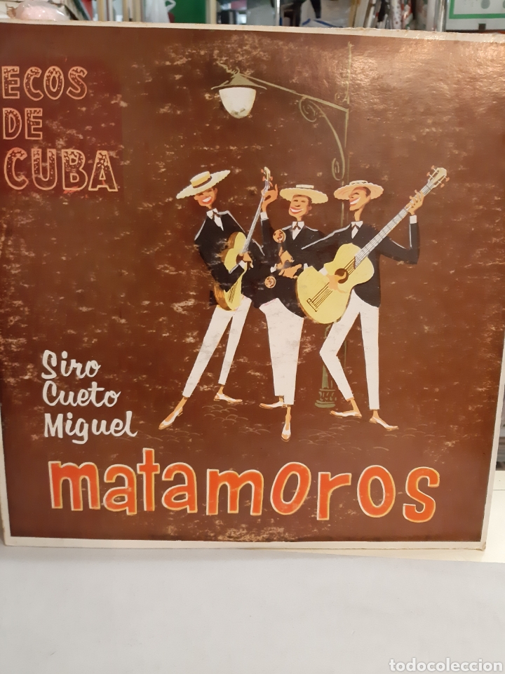 Vinyl records: Kubaney Ecos de cuba Trio Natamoros Hecho Venezuela Gramsa mt 116
