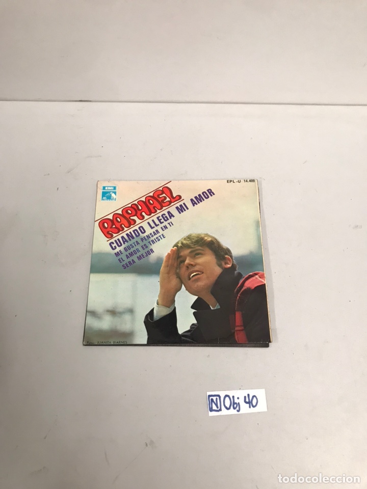 Discos de vinilo: Raphael - cuando llega mi amor - Foto 1