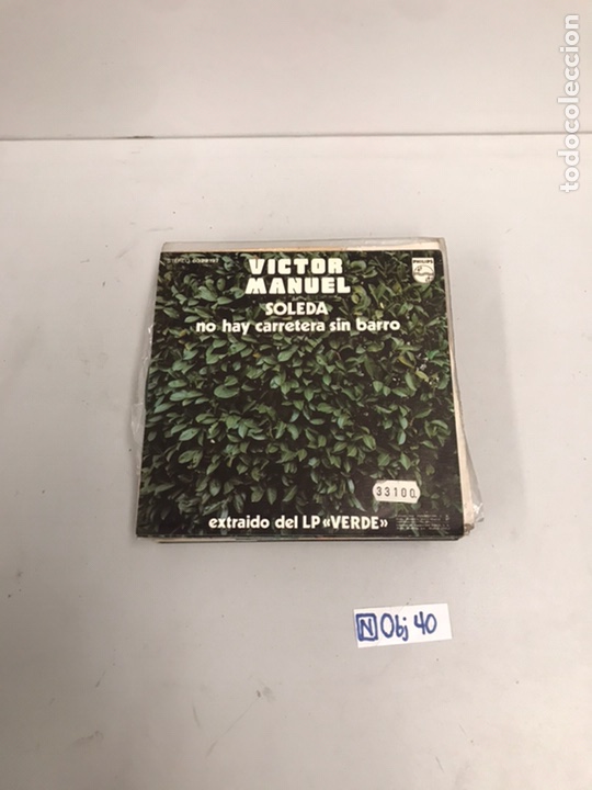Discos de vinilo: V&iacute;ctor Manuel soledad - Foto 1