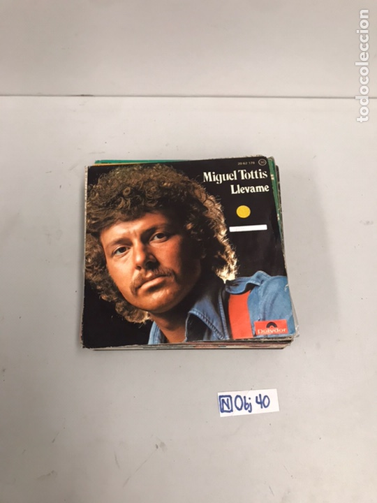 Discos de vinilo: Miguel tottis - ll&eacute;vame - Foto 1