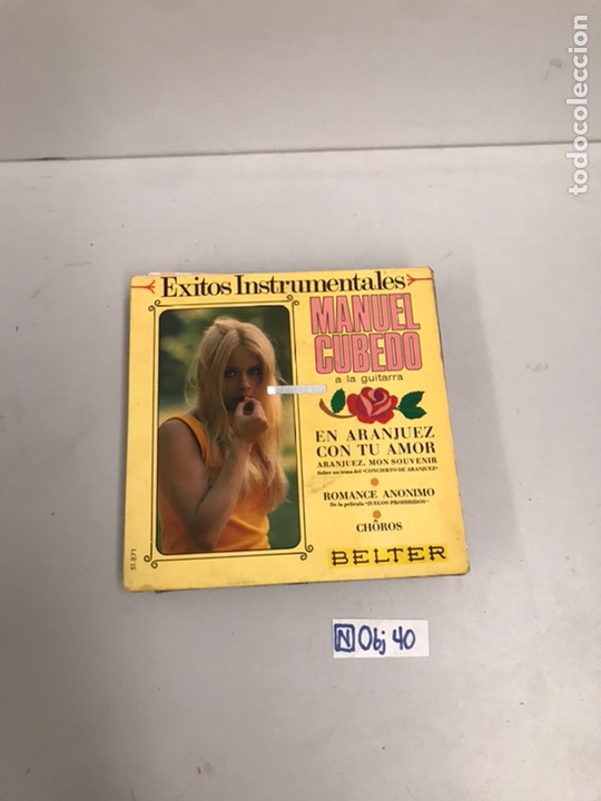 Discos de vinilo: Manuel Cubedo - Foto 1