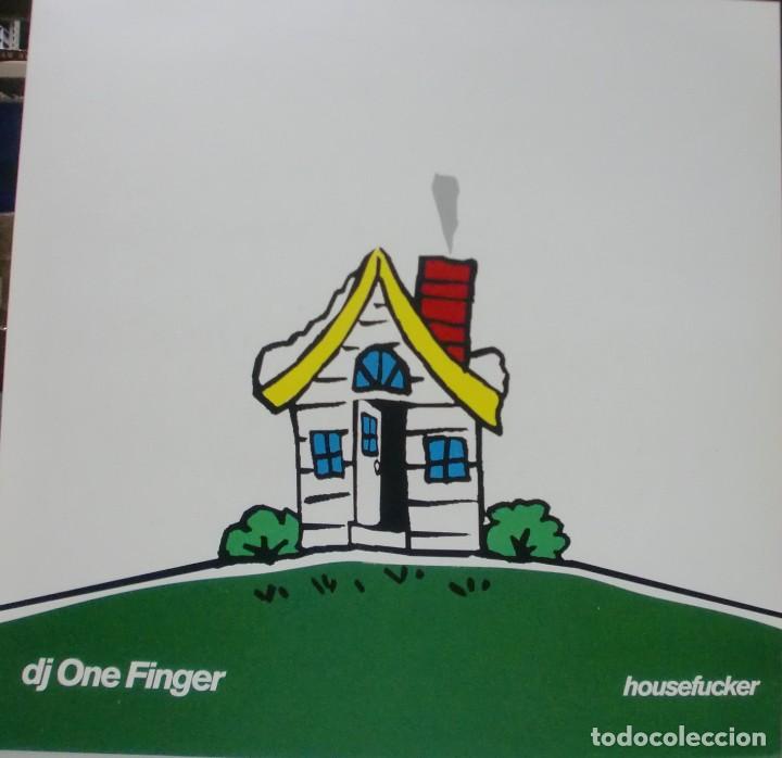 Discos de vinilo: DJ ONE FINGER - HOUSEFUCKER MAXI SINGLE 2001 SPAIN - Foto 1