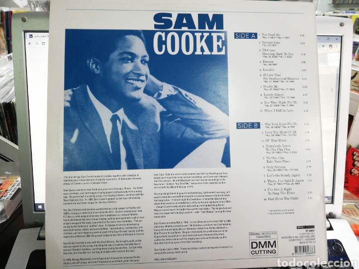 Discos de vinilo: Sam cooke lp 20 beloved classics 2010 - Foto 2
