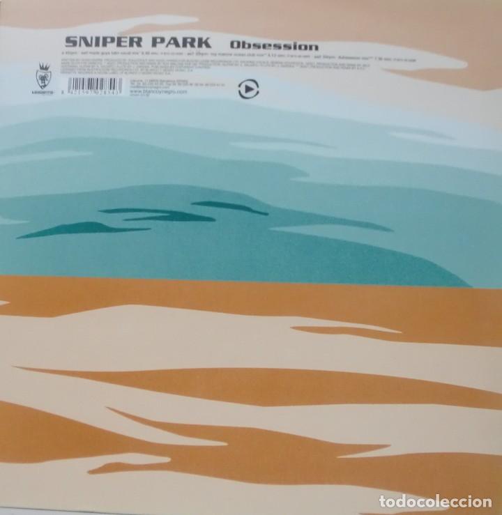 Discos de vinilo: SNIPER PARK - OBSESSION MAXI SINGLE SPAIN 2001 - Foto 1