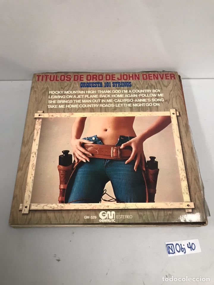 Discos de vinilo: T&iacute;tulos de oro de John Denver - Foto 1