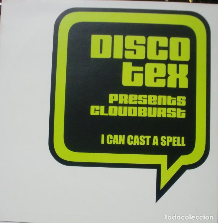 Discos de vinilo: DISCO TEX - PRESENTS CLOUDBURST - I CAN CAST A SPELL MAXI SINGLE SPAIN 2001 - Foto 1