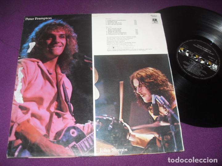 Discos de vinilo: PETER FRAMPTON LP. FRAMPTON COMES ALIVE MADE IN SPAIN. 1990. SENCILLO - Foto 2