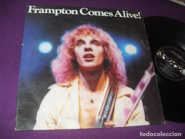 Discos de vinilo: PETER FRAMPTON LP. FRAMPTON COMES ALIVE MADE IN SPAIN. 1990. SENCILLO - Foto 1