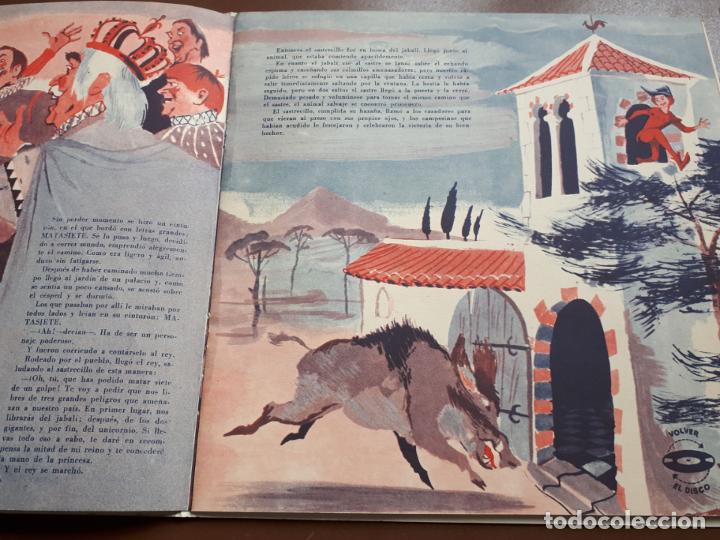 Discos de vinilo: Libro-disco Philips - El Sastrecillo valiente - EP 10 - 1958 - Foto 3