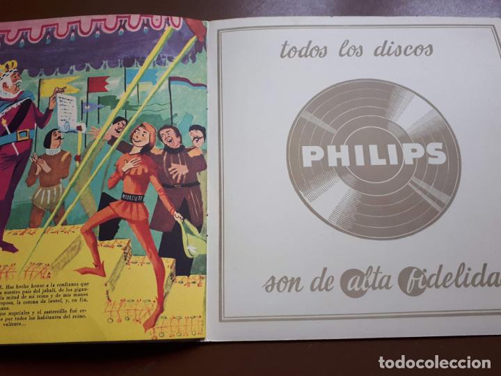 Discos de vinilo: Libro-disco Philips - El Sastrecillo valiente - EP 10 - 1958 - Foto 6